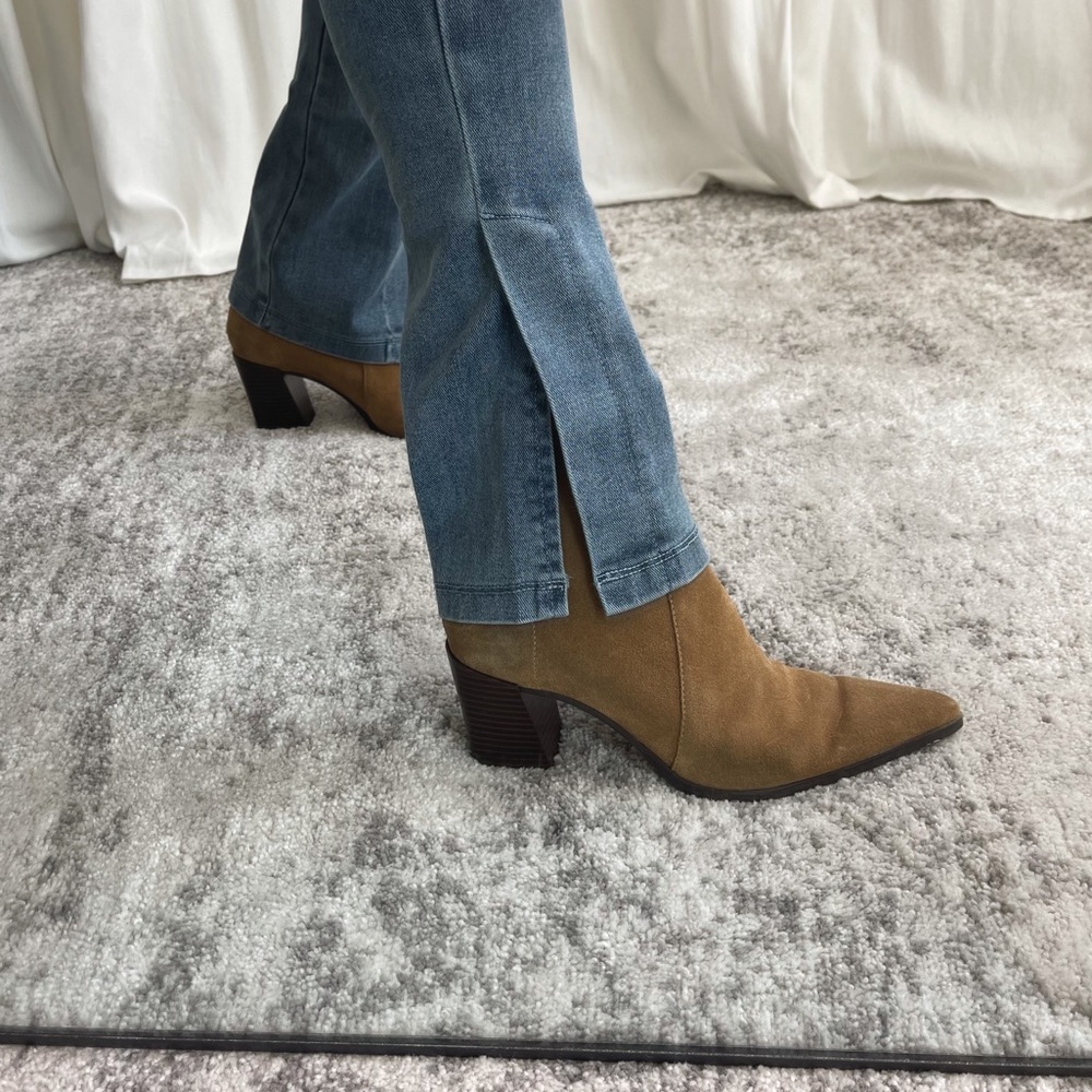 EMORY ROSE Denim High Waist Bootcut Leggings - Picture 5 of 13